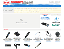 Tablet Screenshot of bestronusa.com